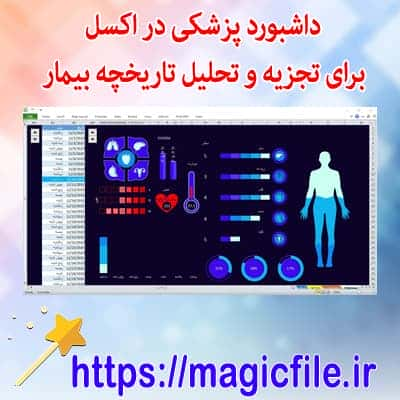 داشبورد اکسل آماده