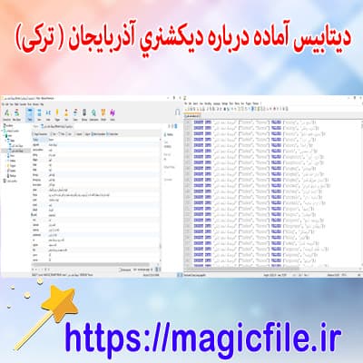 دیتابیس-آماده-درباره-دیکشنری-آذربایجانی-(-ترکی-)به-فارسی-بانک-اطلاعاتی-کامل-برای-برنامه-نویسی