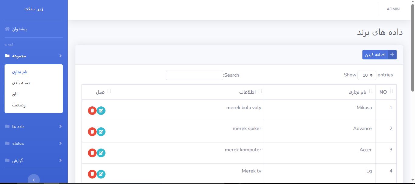 اسکریپت سیستم پروژه مدیریت تجهیزات 753