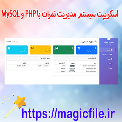 اسکریپت-سیستم-مدیریت-نمرات-با-استفاده-از-PHP-و-MySQL
